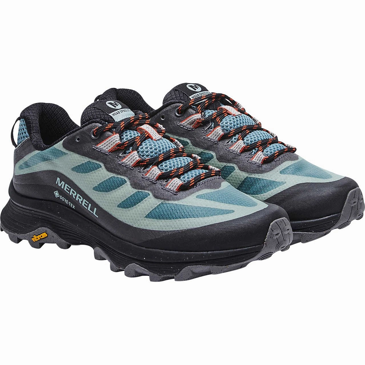 Merrell Moab Speed GORE-TEX Womens Walking Shoes - Blue trekking
