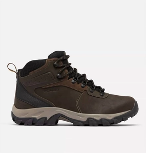 Men??S Newton Ridge Plus Ii Waterproof Hiking Boot In Cordovan/ Squash Eco Material Outdoor Explorer Model