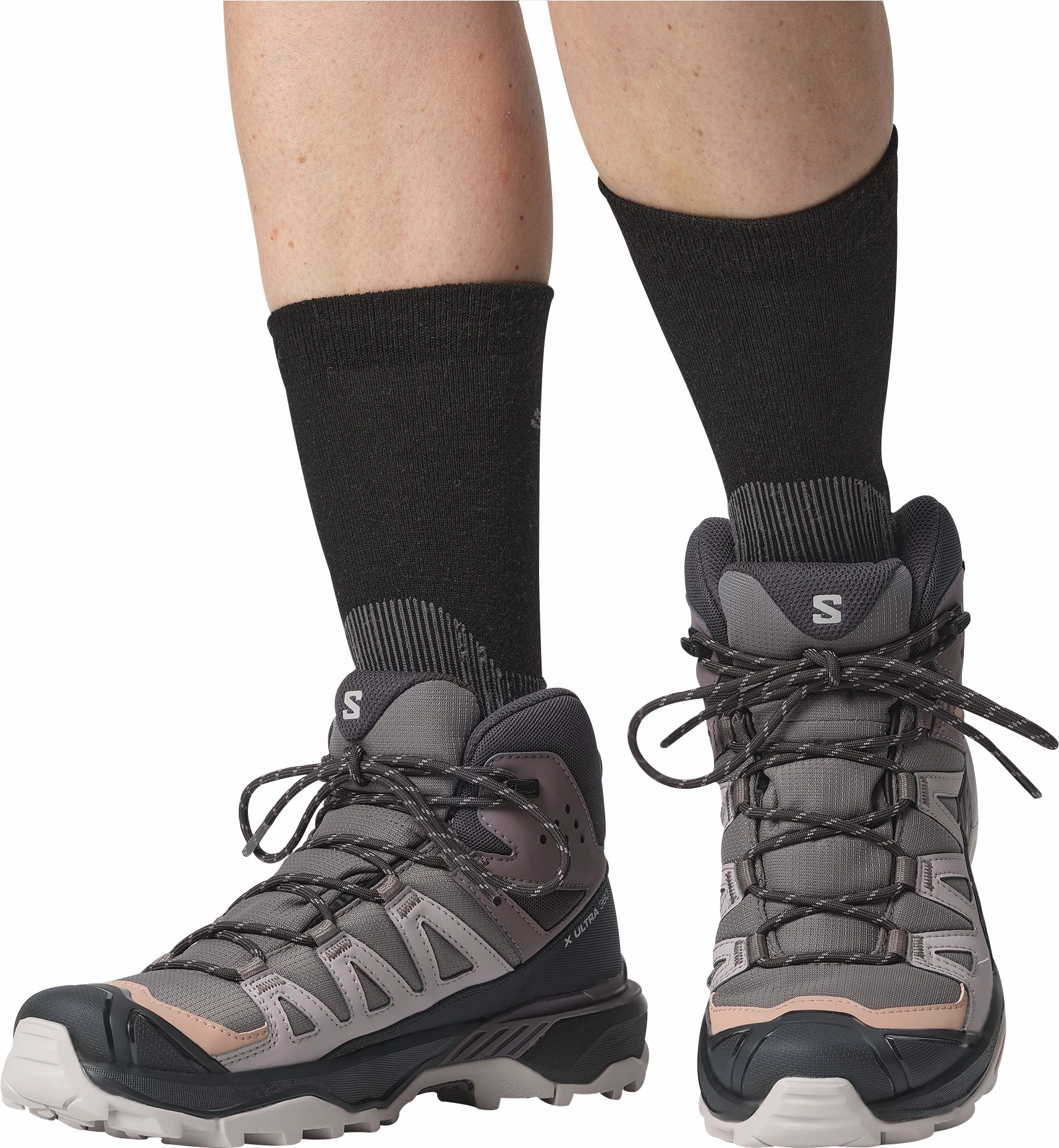 Winter Trail Salomon X Ultra 360 Mid GORE-TEX Womens Walking Boots - Grey