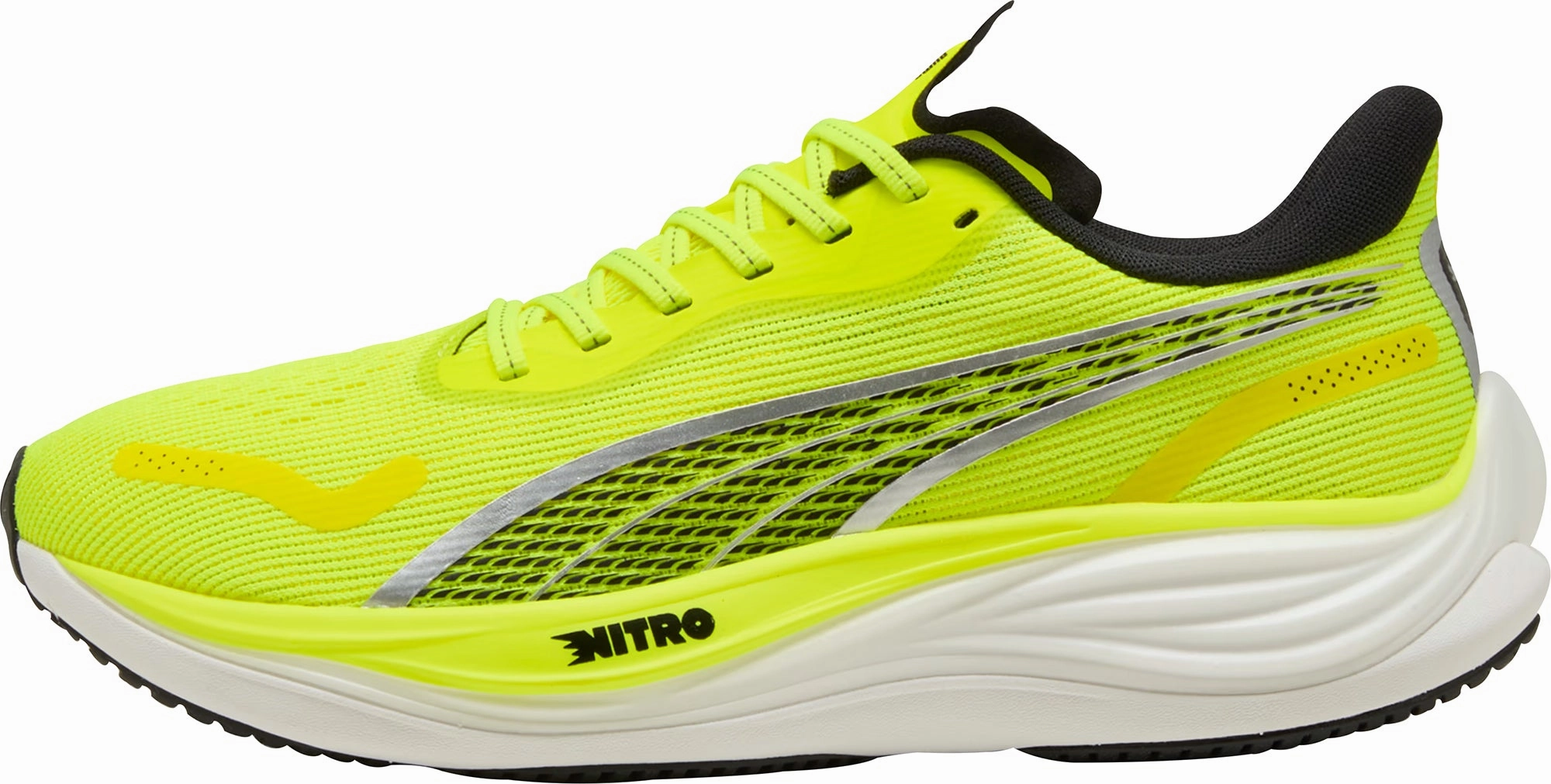 Sports Culture Arch Support Technology Puma Velocity Nitro 3 Mens Running Shoes - Yellow