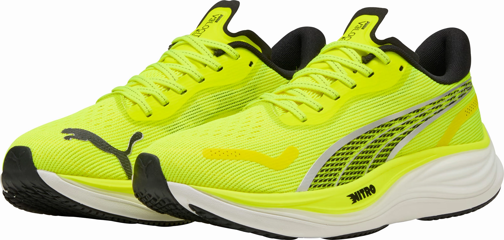 Shock Comfort Puma Velocity Nitro 3 Mens Running Shoes - Yellow