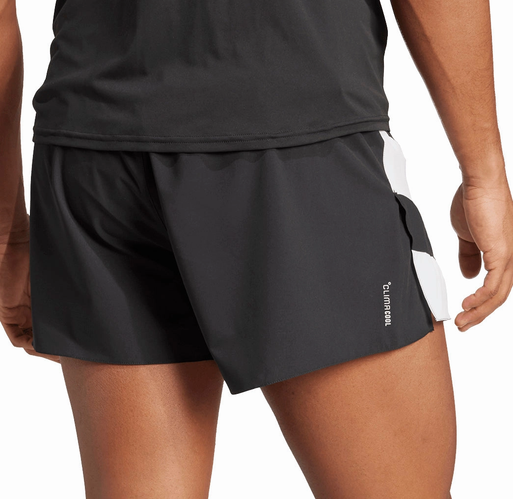 Urban Fashion Seam Free Construction adidas Adizero Archive Gel 3 Inch Mens Running Shorts - Black