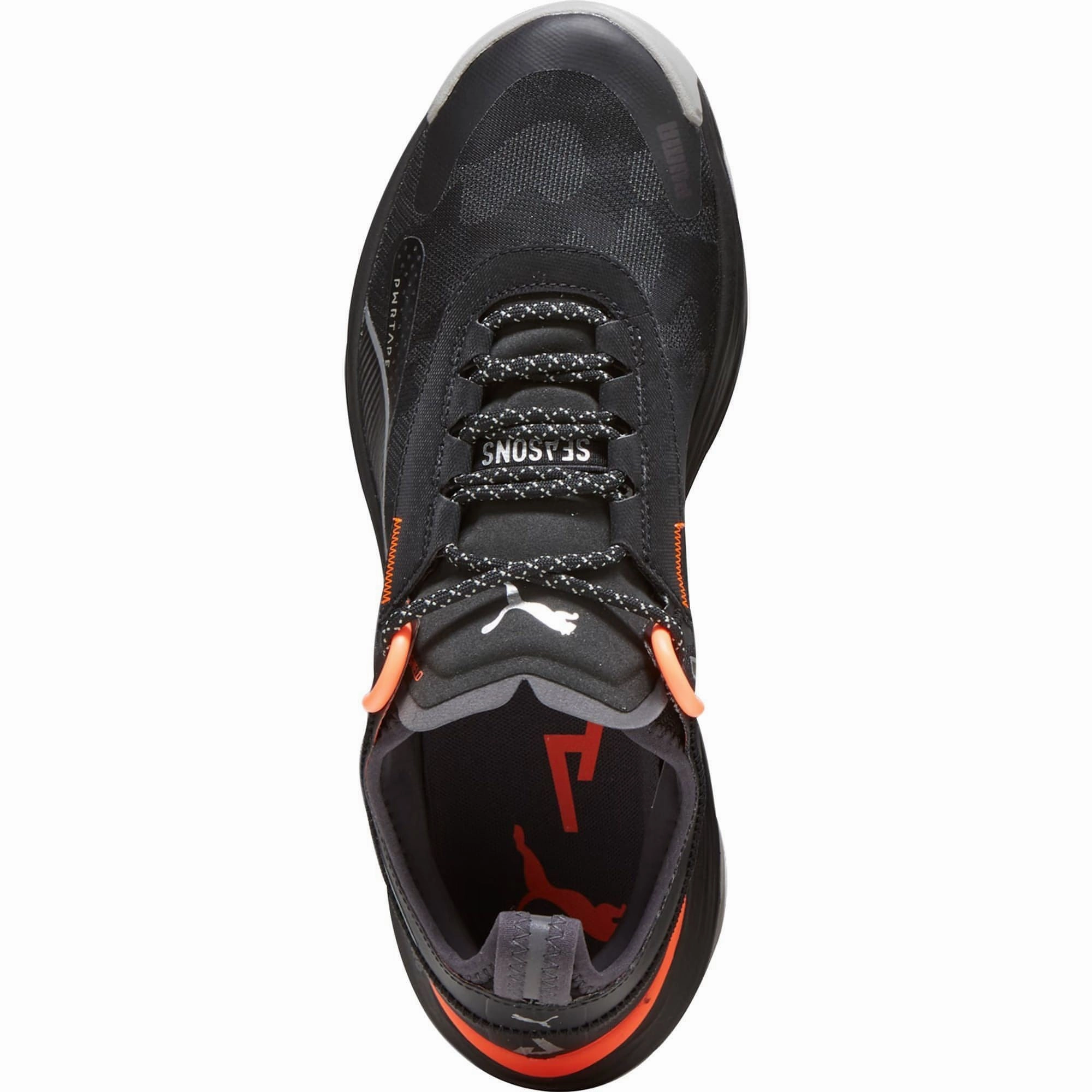 Comfort Fit Lining Puma Voyage Nitro 3 GORE-TEX Mens Trail Running Shoes - Black