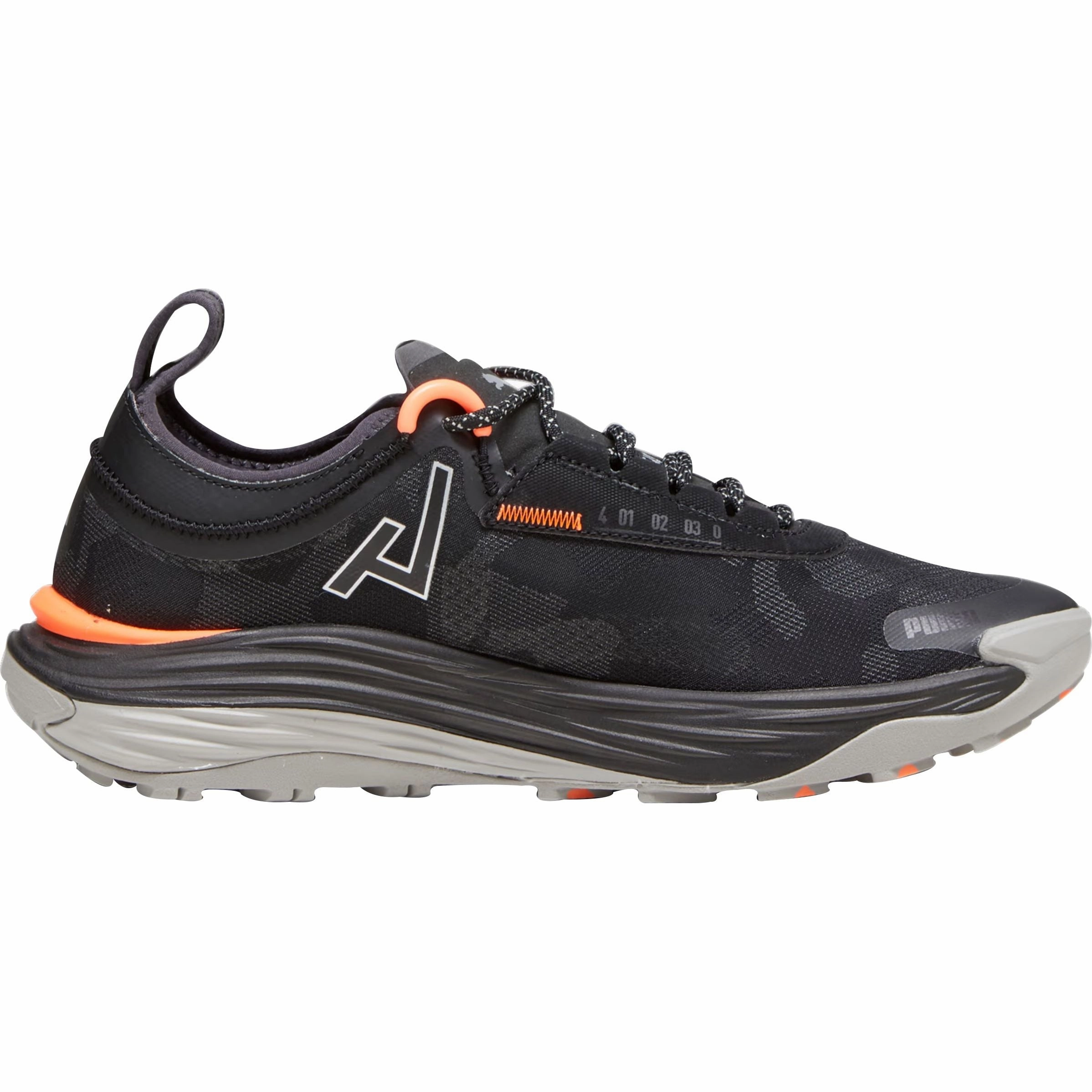 Hydrophobic modern shoes Puma Voyage Nitro 3 GORE-TEX Mens Trail Running Shoes - Black
