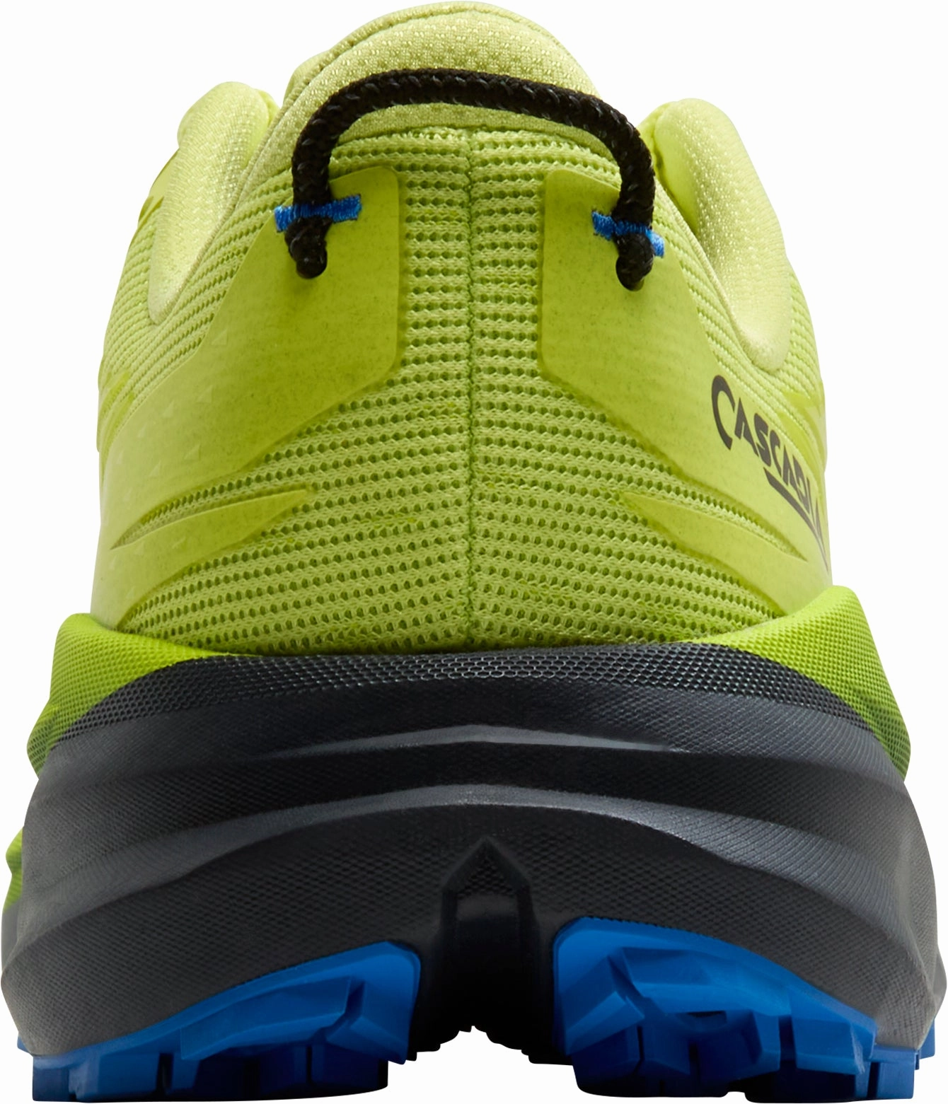 Ventilated Heel Panel stretchy - upper - feature shoes Brooks Cascadia 19 Mens Trail Running Shoes - Green