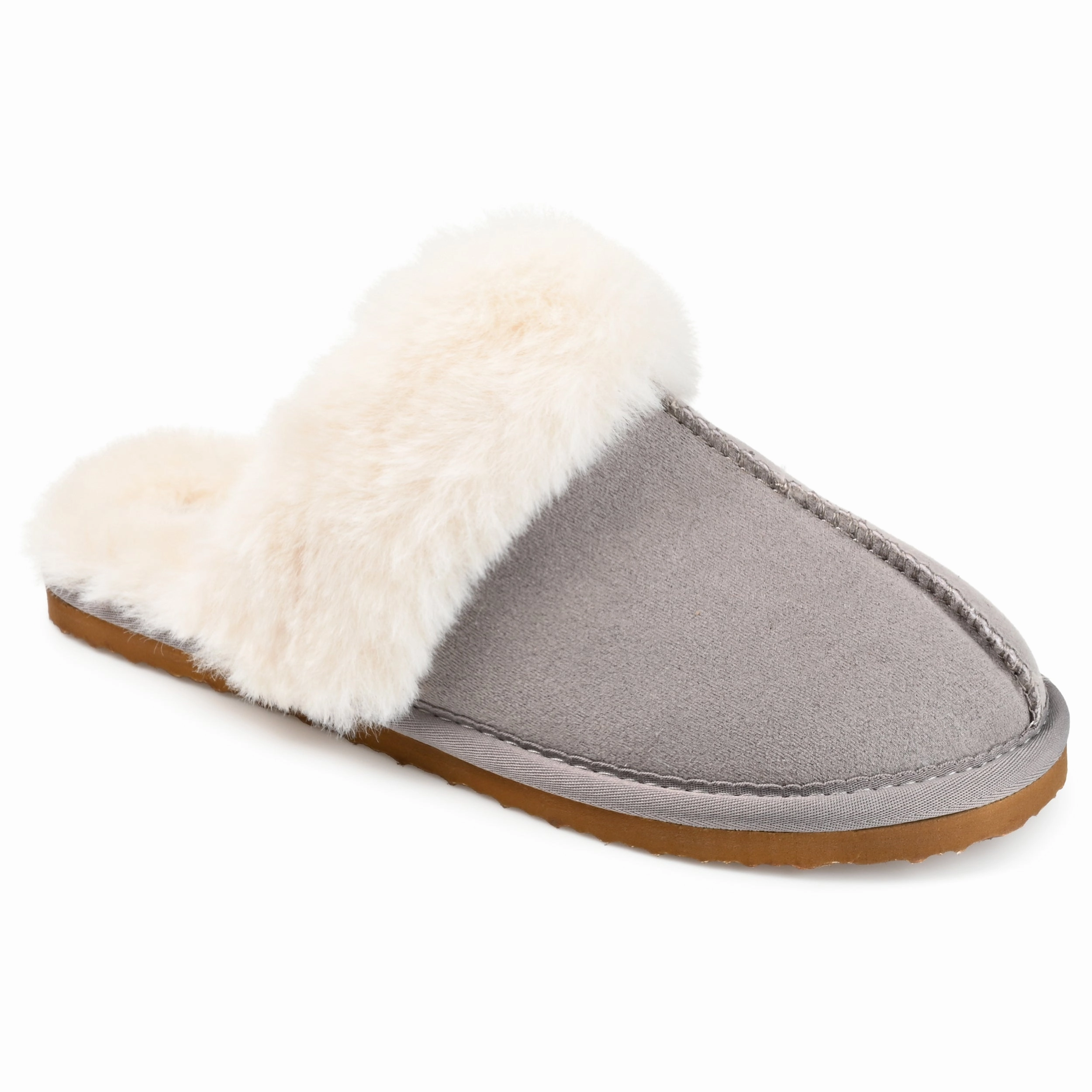 Journee Collection Women's Tru Comfort Foam Delanee Slipper Stable Structure Quick Relax Fit