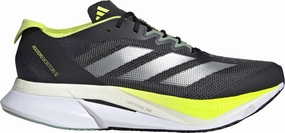Padded adidas Adizero Boston 12 Mens Running Shoes - Black