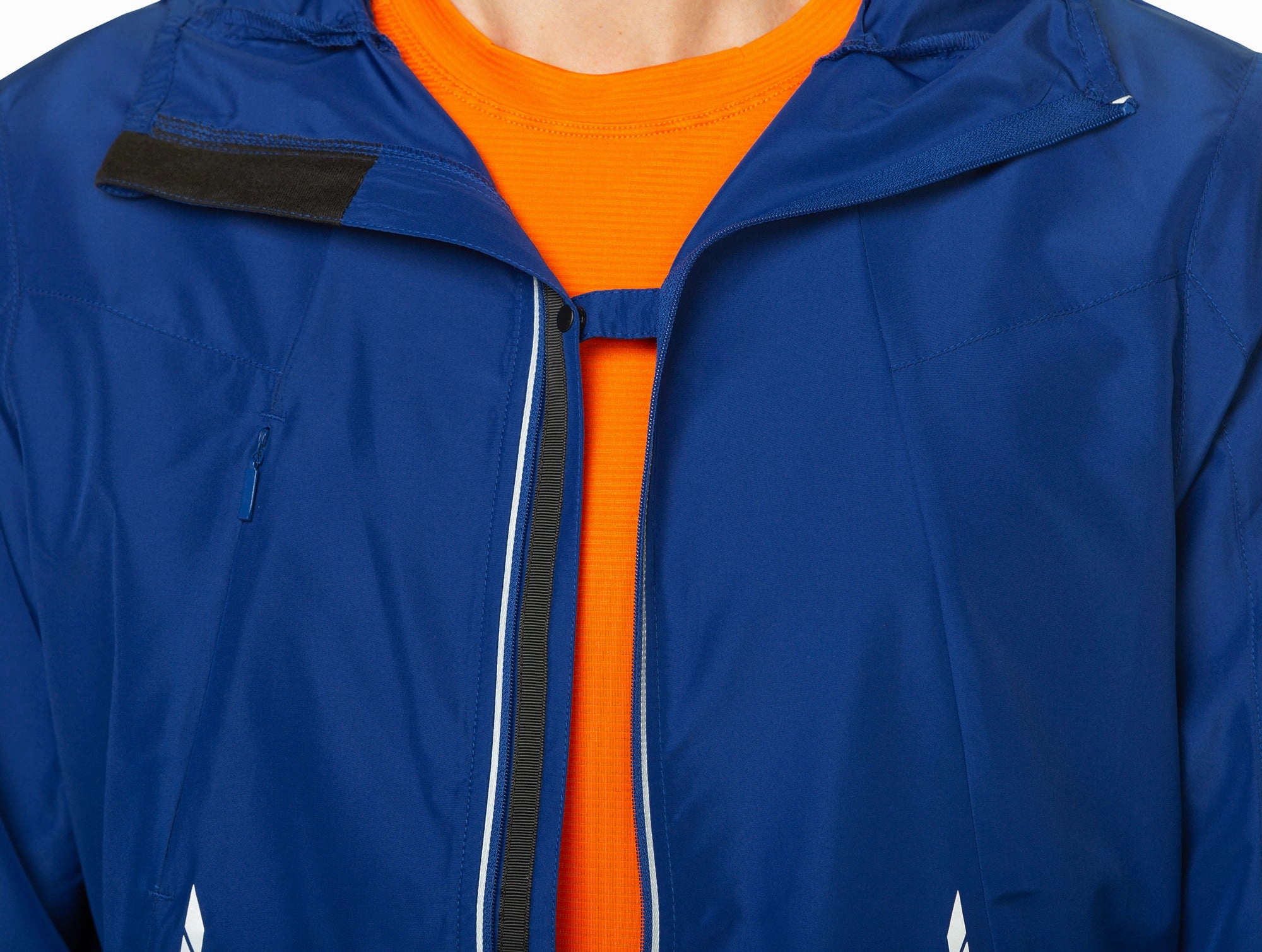 Odor Resistant Fabric Software Ronhill Tech Reflect Mens Running Jacket - Blue