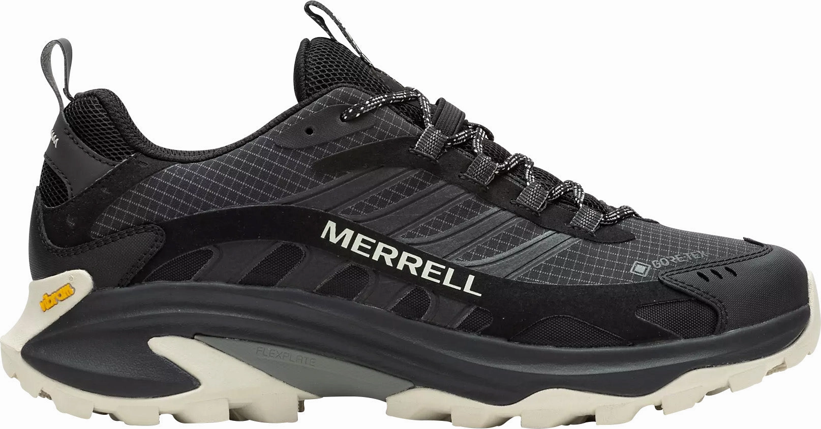 Thermoplastic Arch Bridge Stability Pad Merrell Moab Speed 2 GORE-TEX Mens Walking Shoes - Black