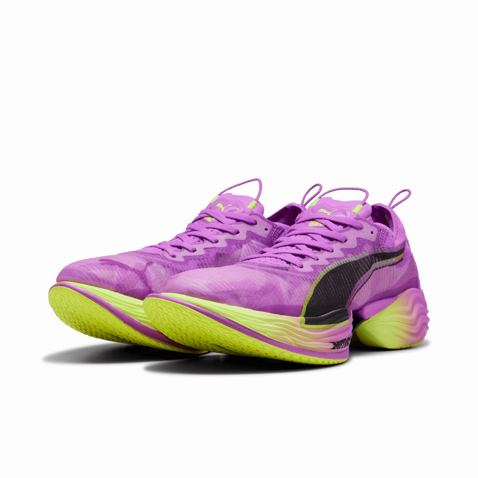 Puma Men's Fast-R NITRO Elite 2 Running Shoes in Pure Magenta/Yellow Alert SS25 high arches shoes modern shoes