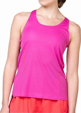 made in Europe Hybrid Ronhill Tech Race Womens Running Vest Tank Top - Pink