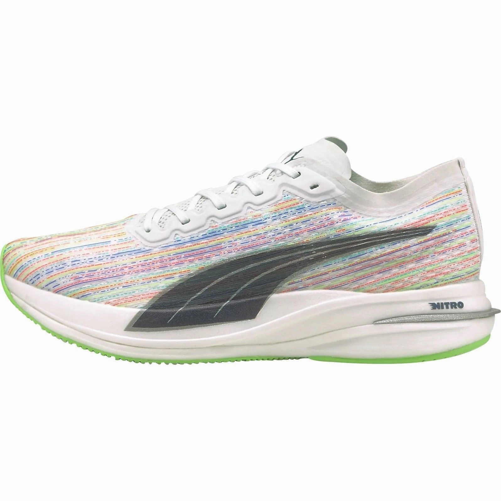Puma Deviate Nitro Spectra Mens Running Shoes - White Fashion Comfort
