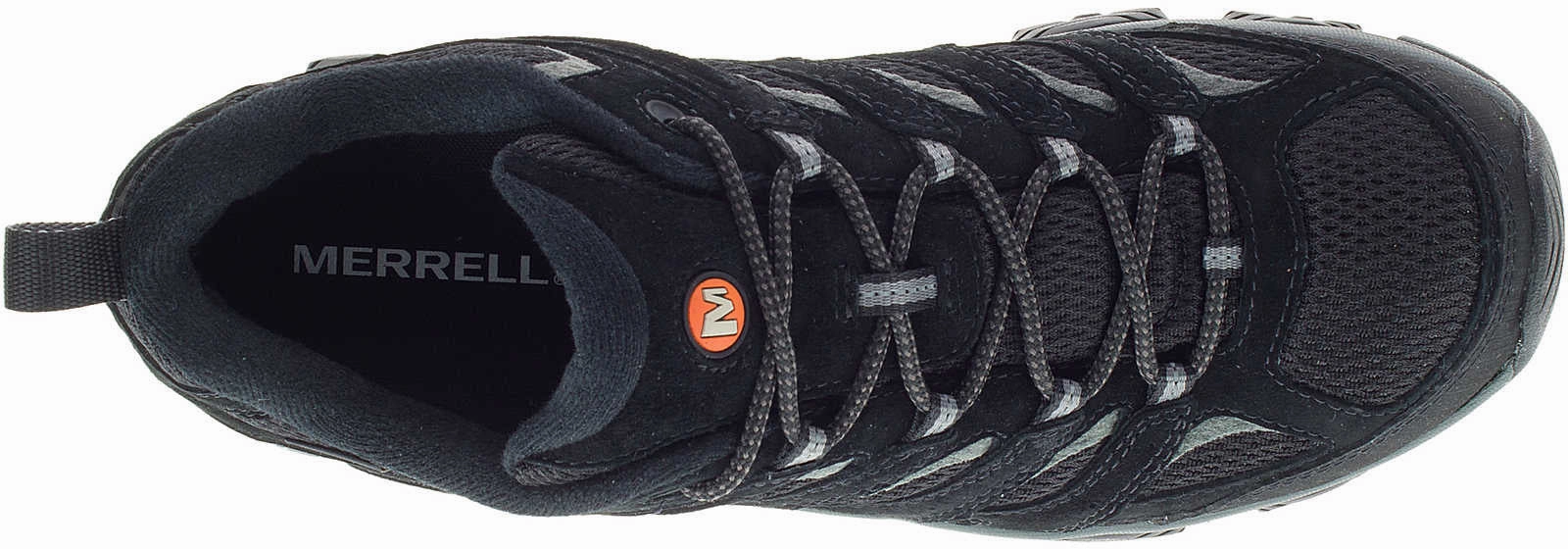 Soft ankle padding Merrell Moab 3 GORE-TEX Mens Walking Shoes - Black