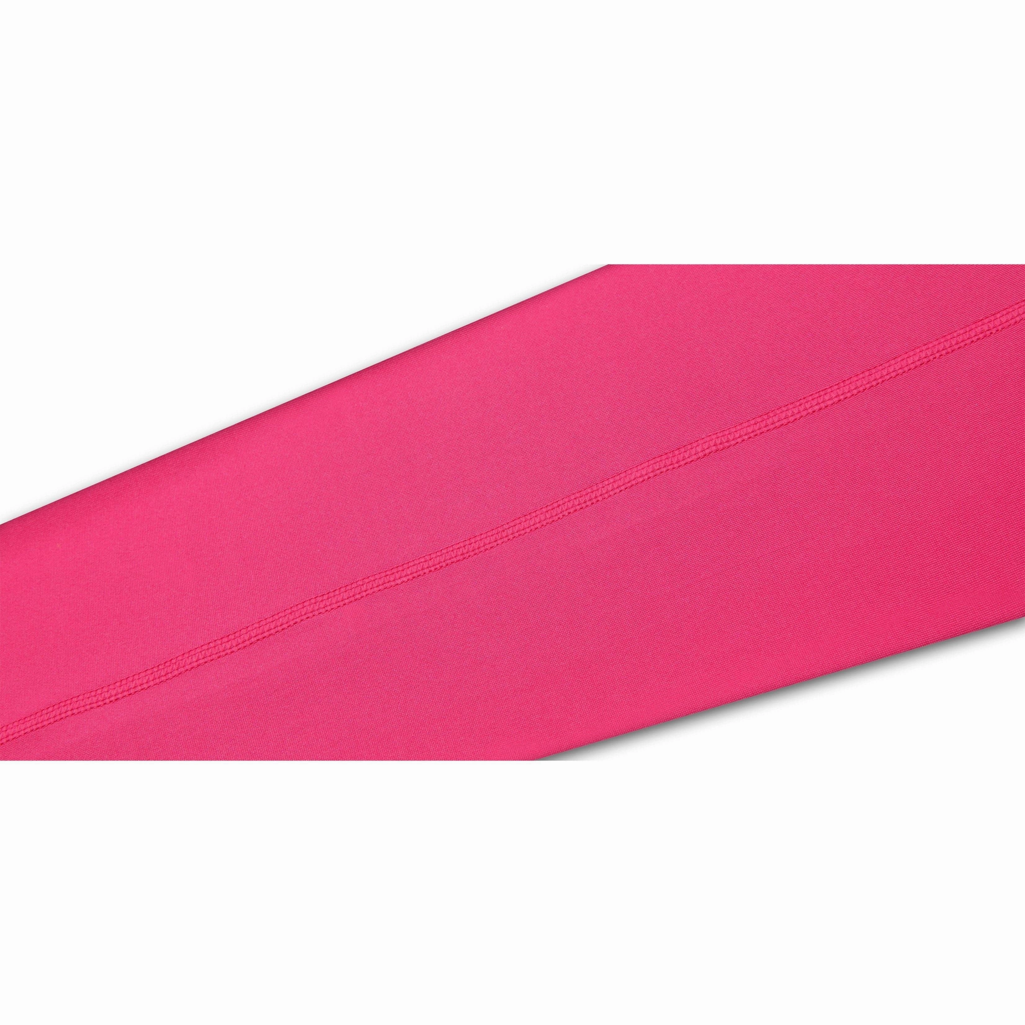 Clean Form TCA Pro Performance Endurance Womens 3/4 Capri Running Tights - Pink