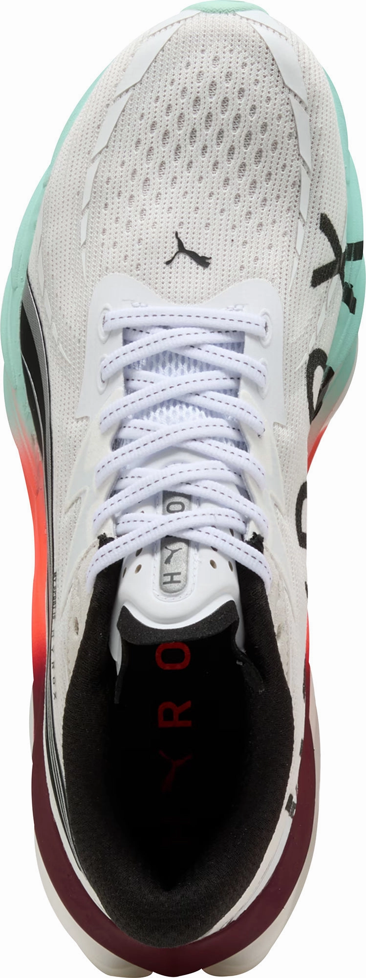 Puma Velocity Nitro 4 HYROX Mens Running Shoes - White Sneaker Socks