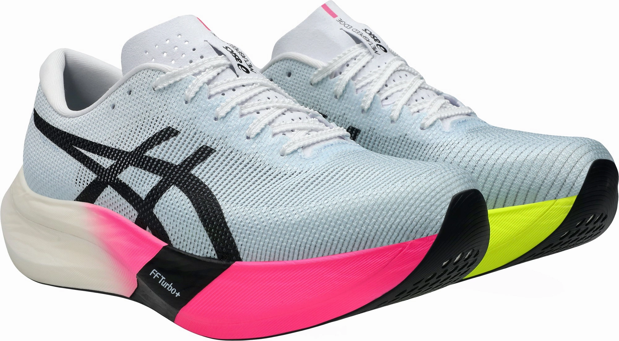 Cushioned Collar Design shock - dispersion shoes Asics MetaSpeed Edge Paris Running Shoes - Blue