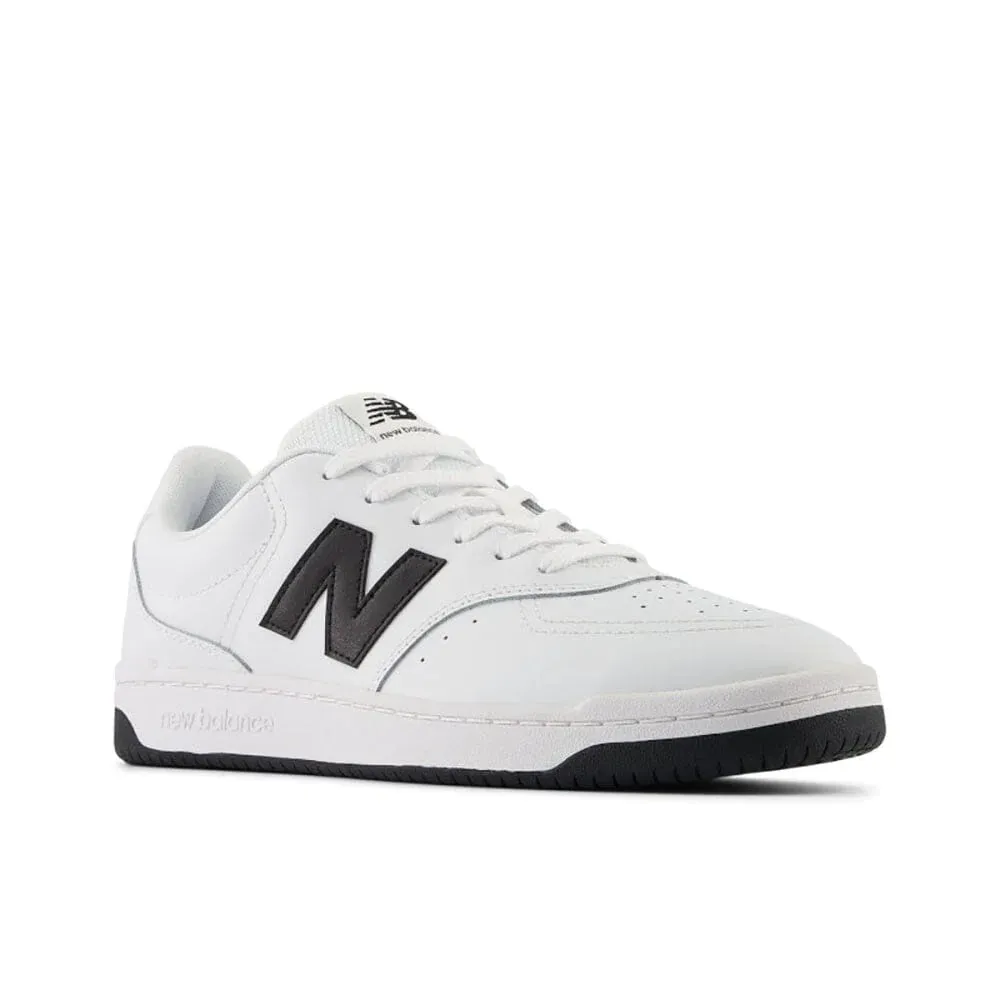 New Balance Unisex Bb 80 V1 White/Black Shoe Evening Step