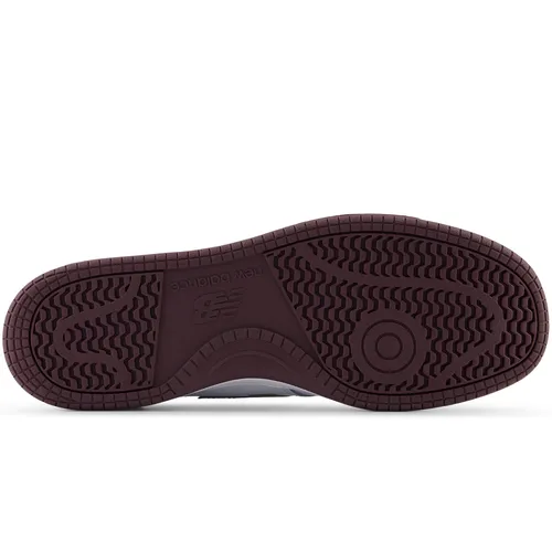New Balance Unisex Bb80 White/Maroon Sneaker Shoes CasualStyle Step Light