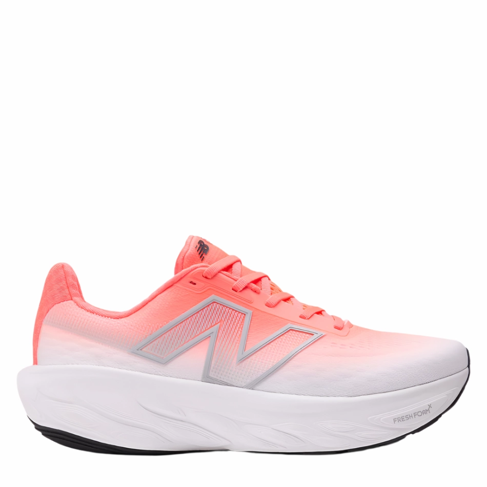 New Balance Men's 1080 V14 Running Shoes in Urgent Red/Rain Cloud/Black AW25 trail - running - shoes