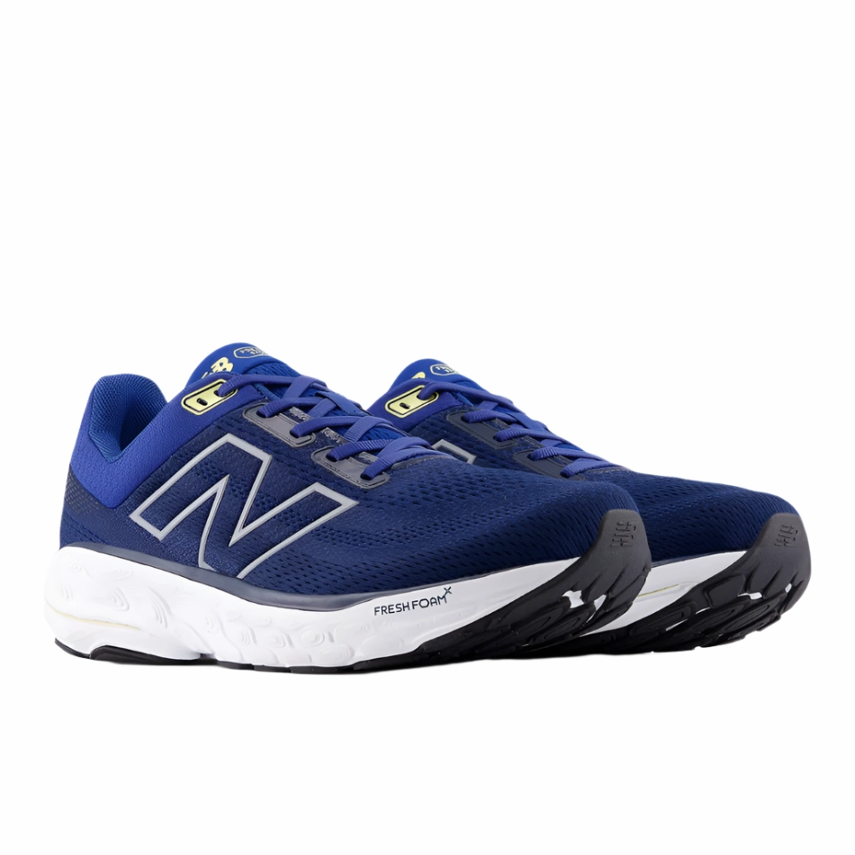 New Balance Men's 860 V14 Running Shoes in Galaxy Blue/NB Navy/Winter Grass AW25 Compression Resistant Insole