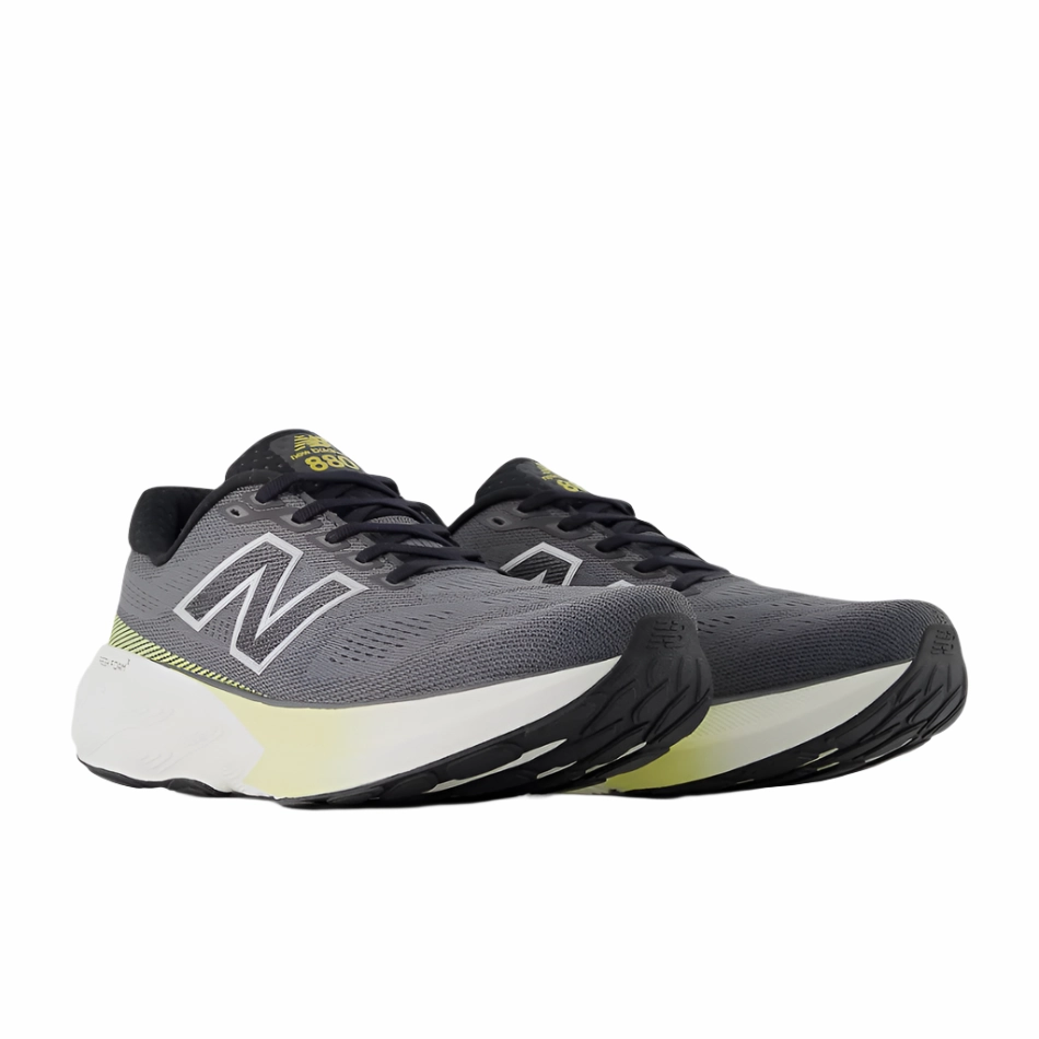 New Balance Men's 880 V15 Running Shoes in Black/Winter Grass/Castlerock AW25 rural - running