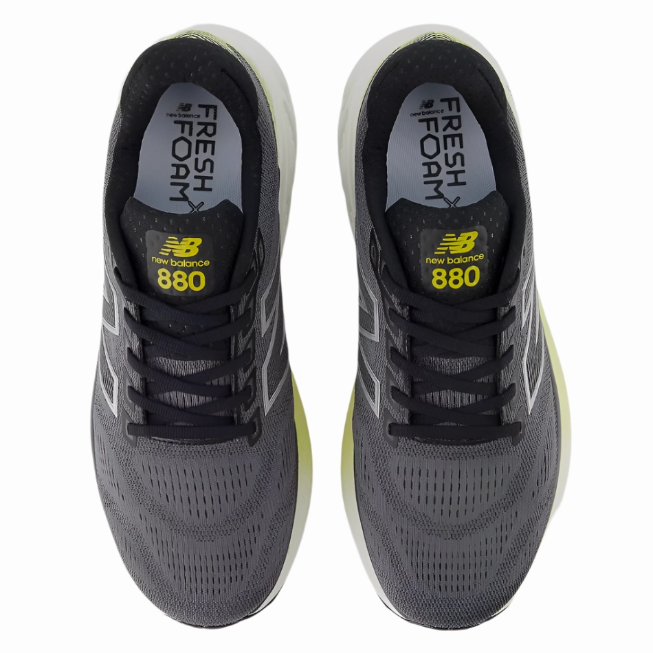 Bonded Upper dance exercise shoes New Balance Men's 880 V15 Running Shoes in Black/Winter Grass/Castlerock AW25