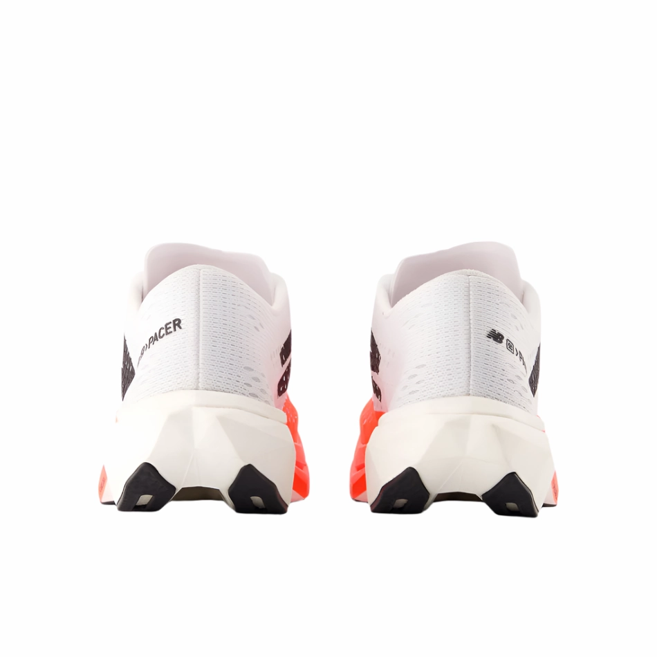 New Balance Men's Fuelcell Supercomp Pacer v2 Running Shoes in Urgent Red/White/Black AW25 Stretchable Upper Material AnkleSupport