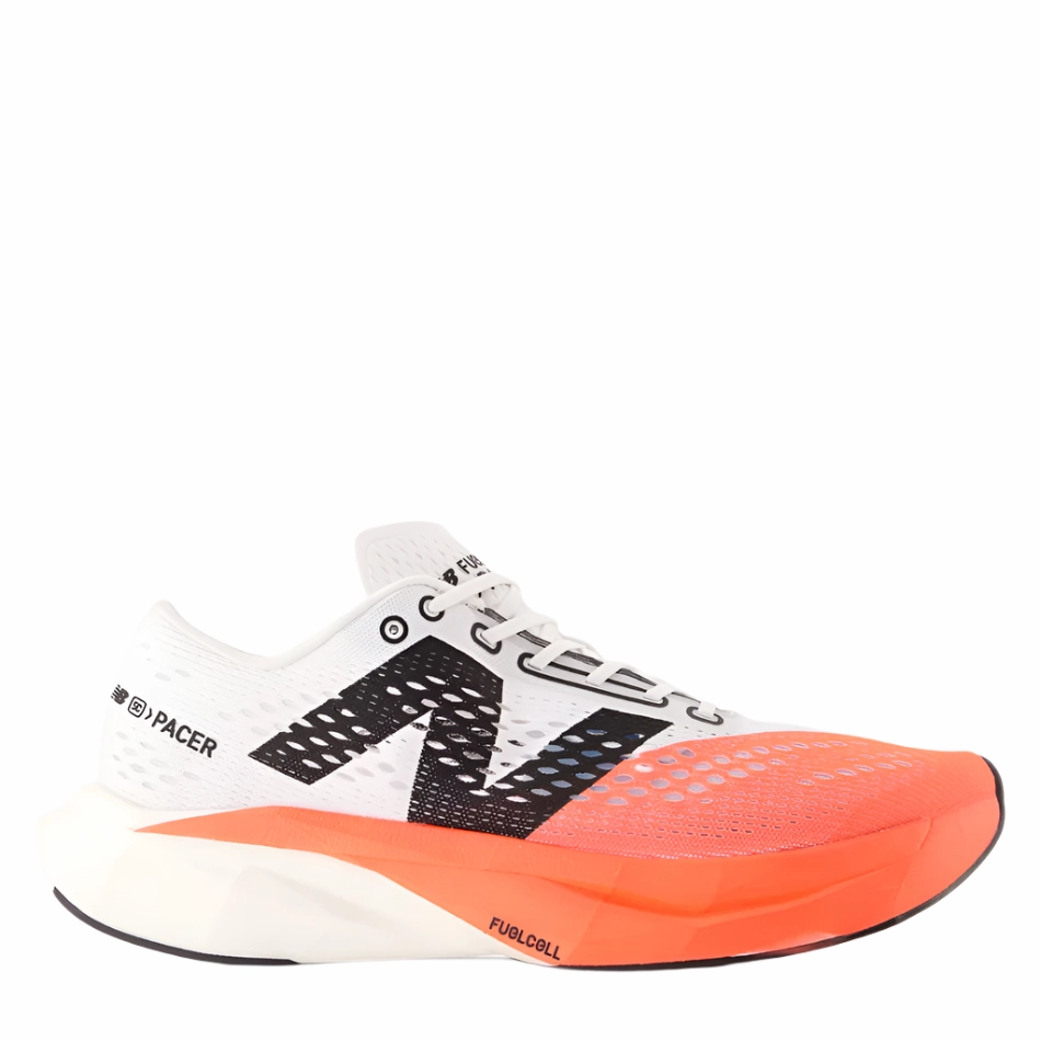 New Balance Men's Fuelcell Supercomp Pacer v2 Running Shoes in Urgent Red/White/Black AW25 plyometric shoes running for corporate events