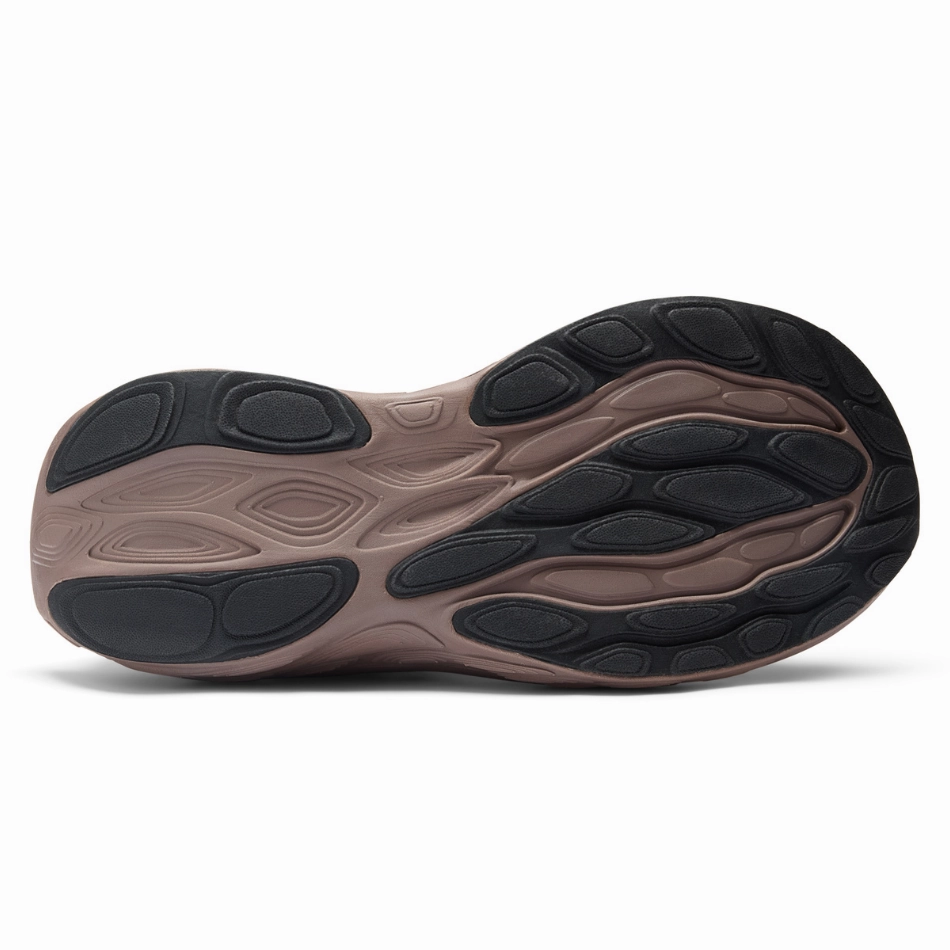 New Balance Women's 1080 v14 Running Shoes in Earth Shadow/Reflection/Urgent Red AW25 Shock   Absorbing Runners with Plantar Fasciitis