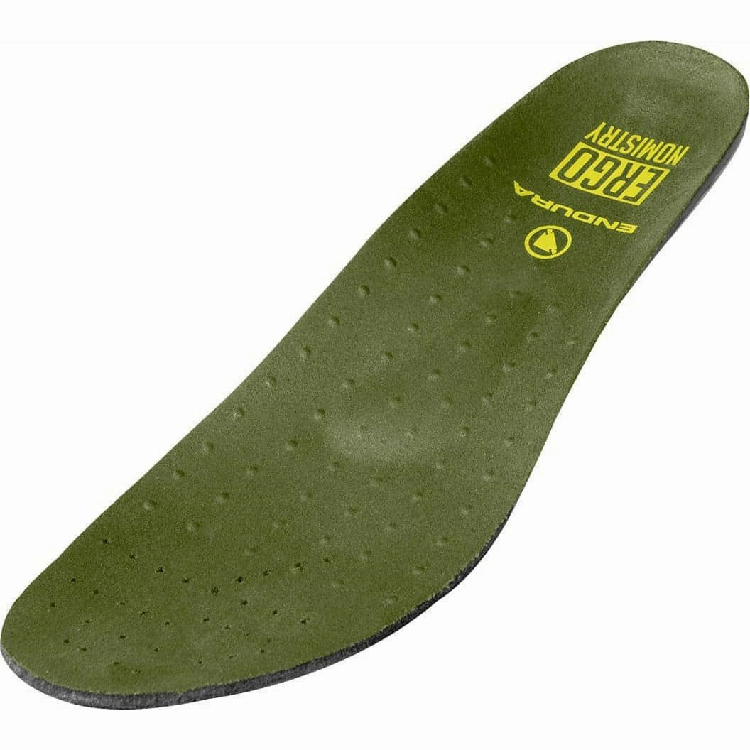 Ergonomic Footbed Endura MT500 Burner Clipless Mens MTB Cycling Shoes - Green