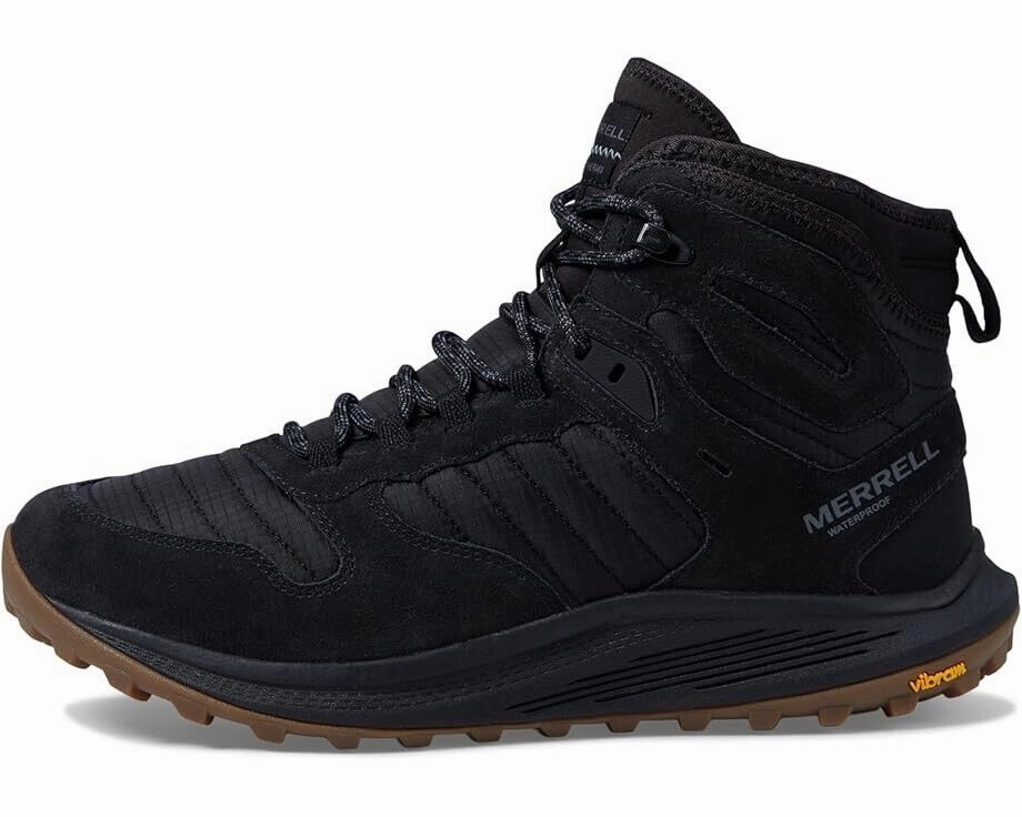 No Laces Color Pop Merrell Nova 3 Thermo Men's US 14 Black Mid Waterproof Winter Hike Boots RHS3461