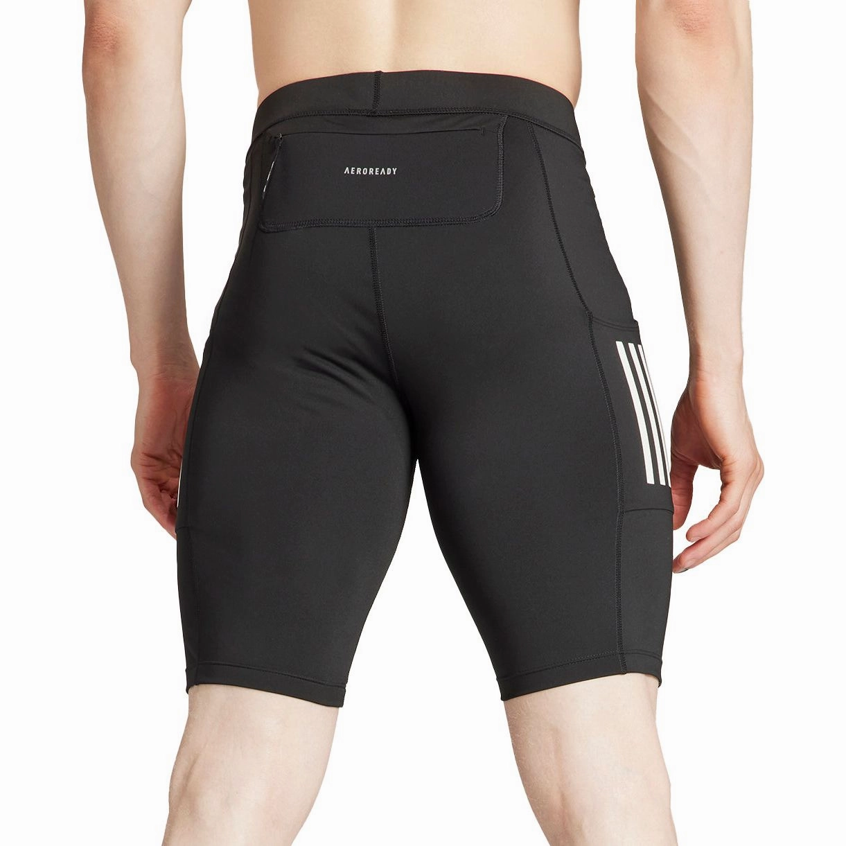 adidas Own The Run Mens Short Running Tights - Black Quick Fit Wear