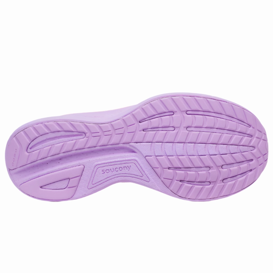 lace - up Saucony Women's Ride 18 Running Shoes in White/Coral - Online Exclusive