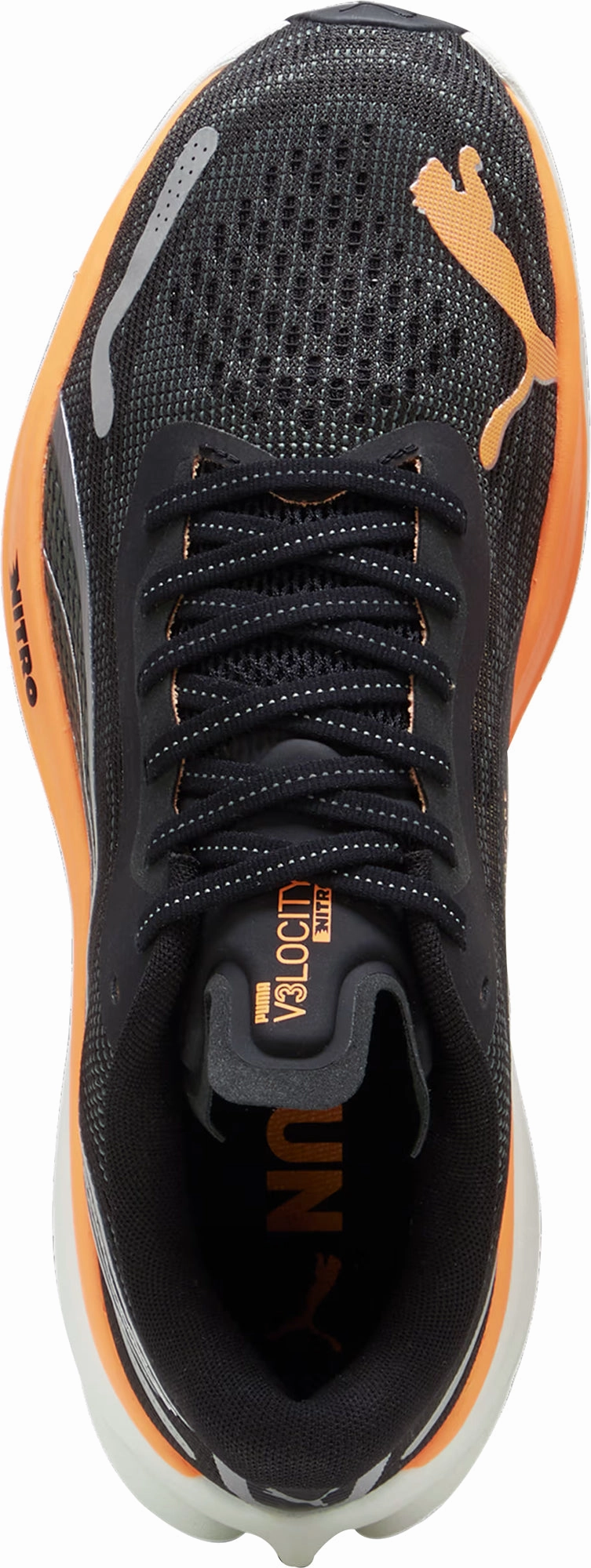 breathable experience Puma Velocity Nitro 3 WIDE FIT Mens Running Shoes - Black