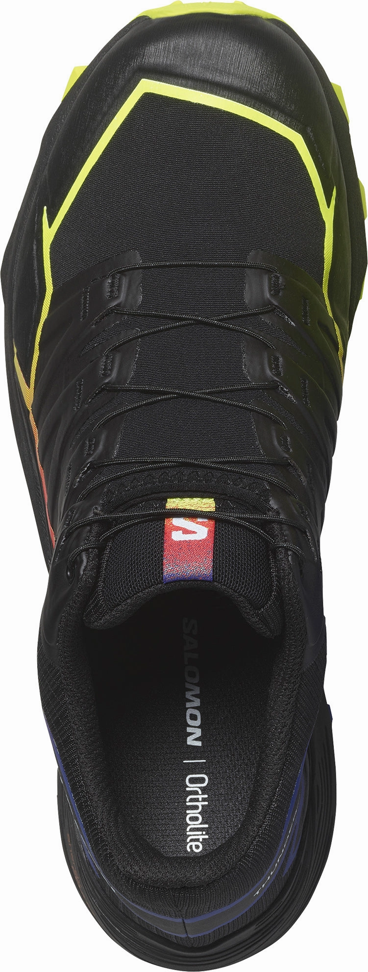 Salomon Thundercorss GORE-TEX Mens Trail Running Shoes - Black asphalt running footwear SyntheticUpper