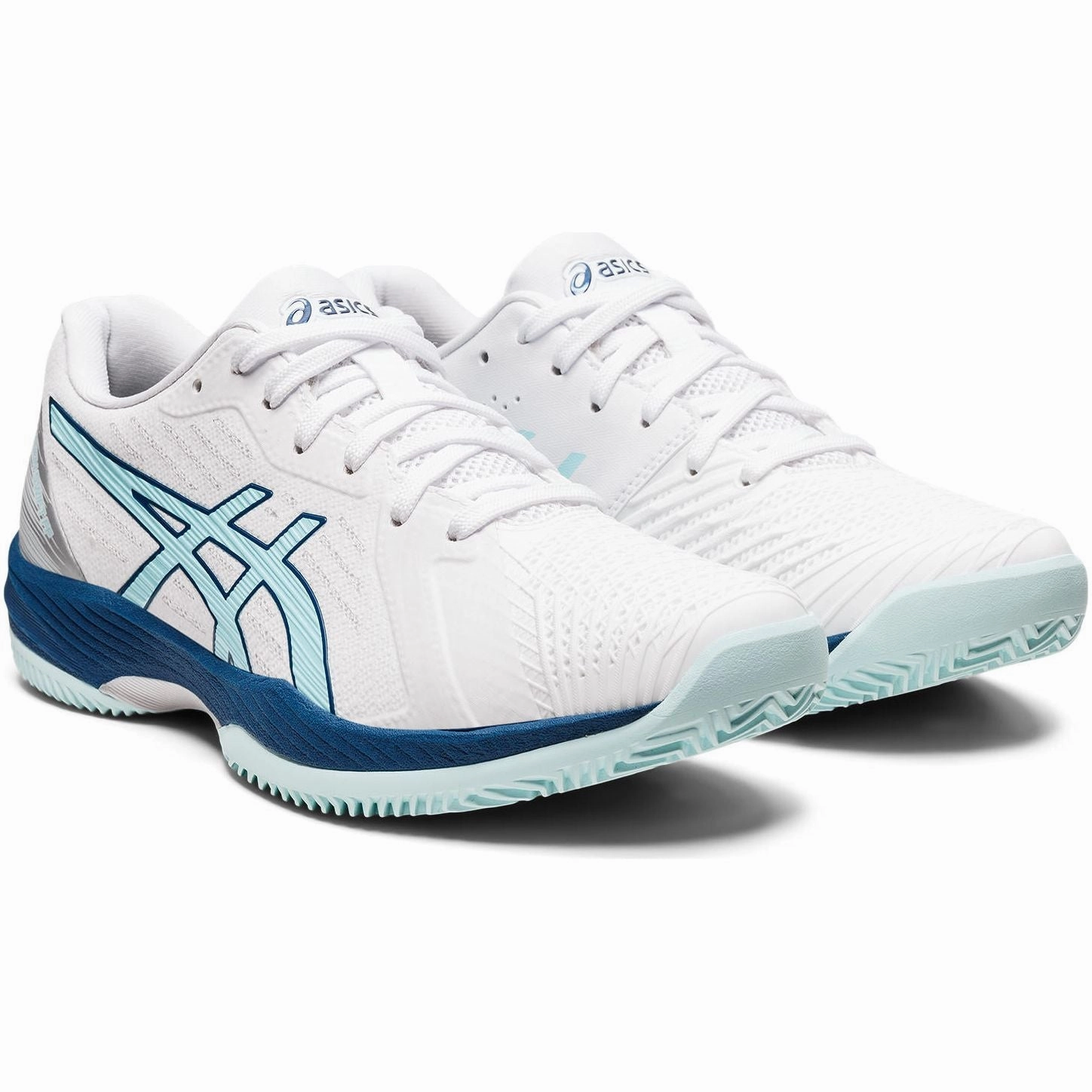 AntiFriction Style Neutral Asics Solution Swift FF Clay Womens Court Shoes - White