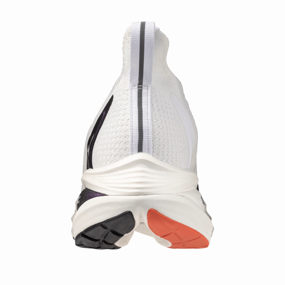 removable - insole - feature shoes high - visibility Mizuno Men's Neo Vista 2 Running Shoes in White/White/Iris Bloom AW25