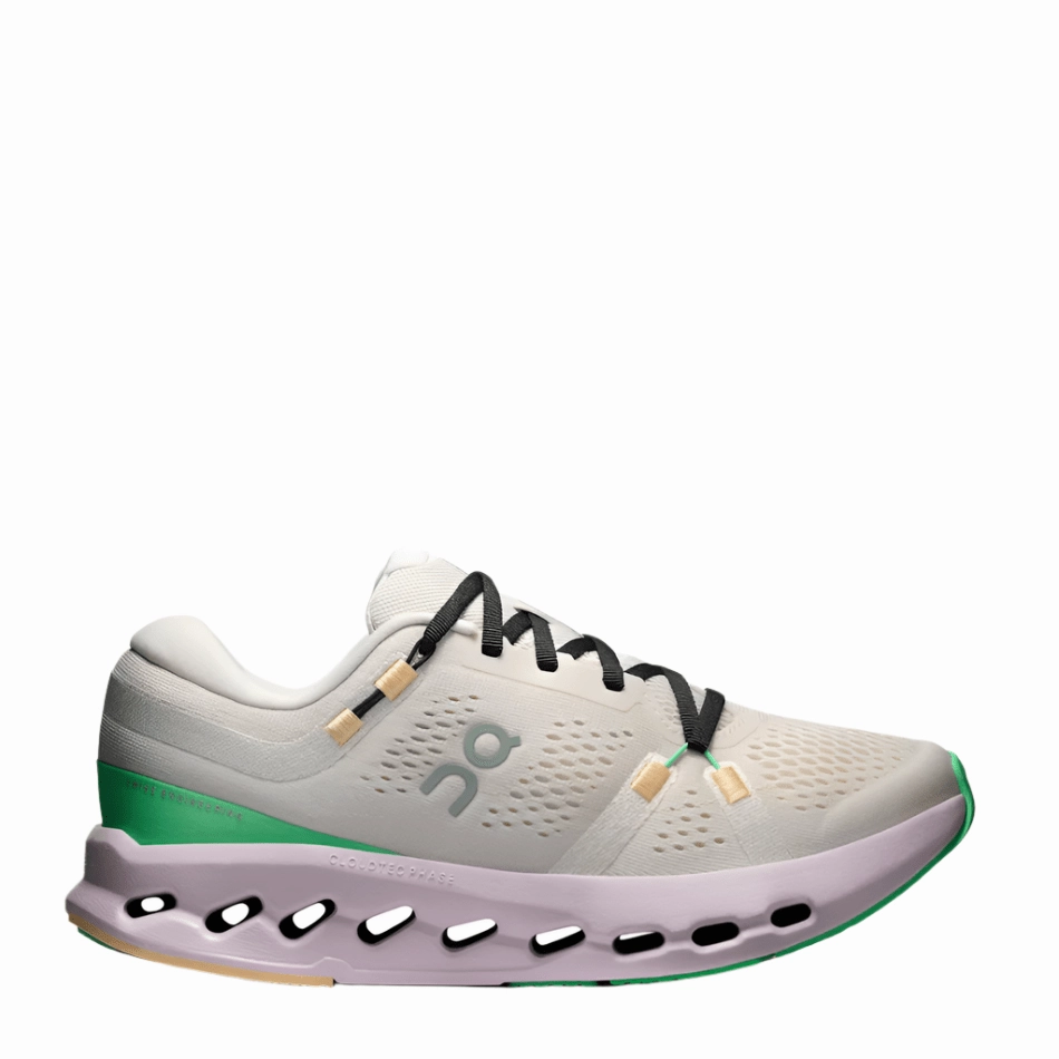 traction shoes Seamless Comfort Lining On Women's Cloudsurfer 2 Running Shoes in Pearl/Orchid SS25