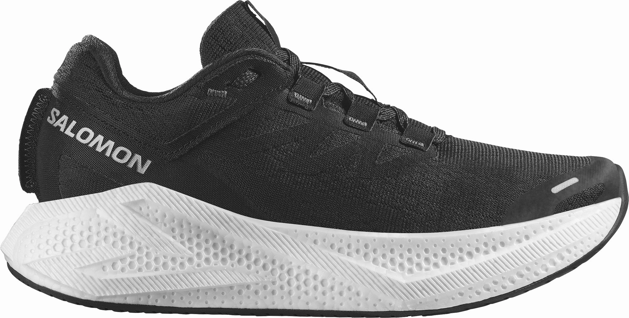 All-Weather Wear Modern Outfit Salomon Aero Glide 3 Womens Running Shoes - Black