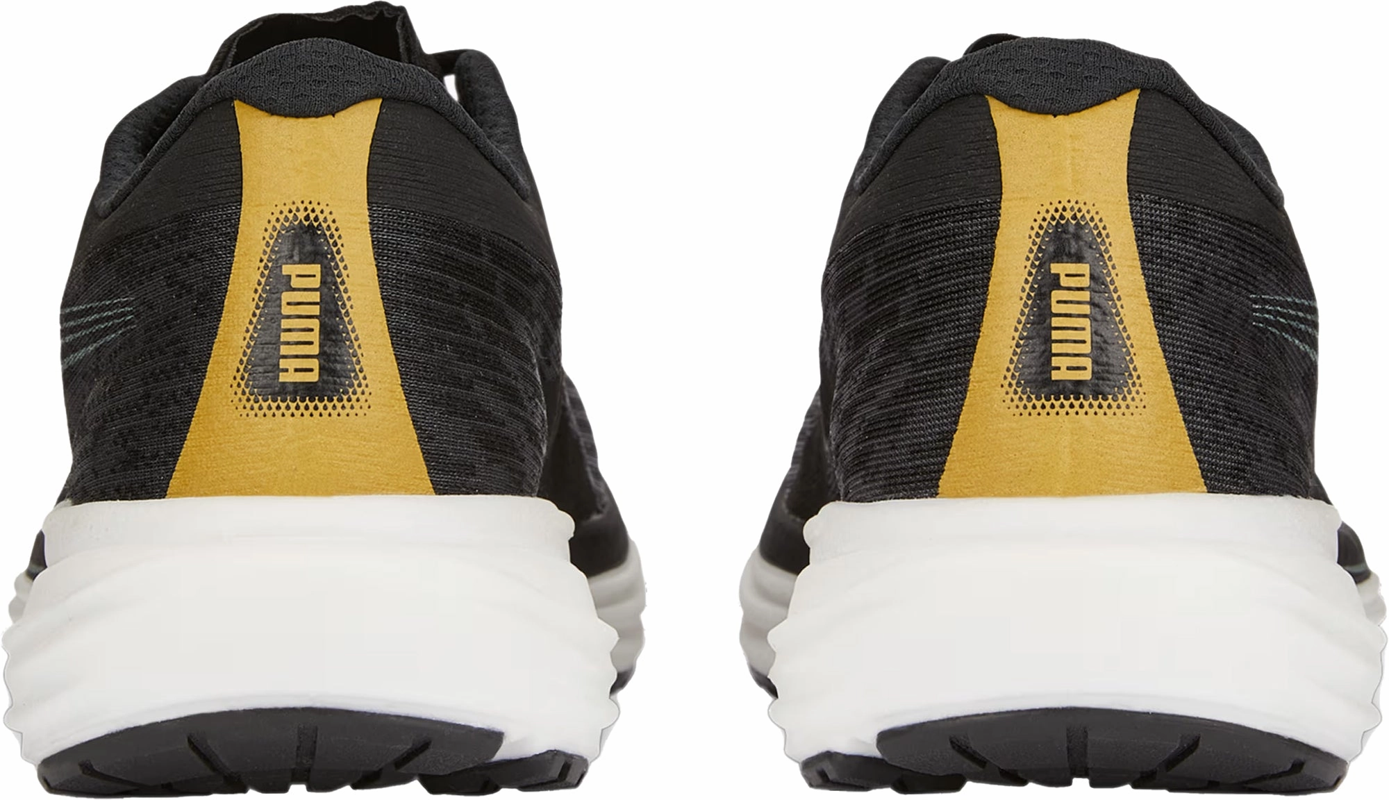 Ankle Collarbrace Responsive Walk Puma Deviate Nitro 2 Womens Running Shoes - Black