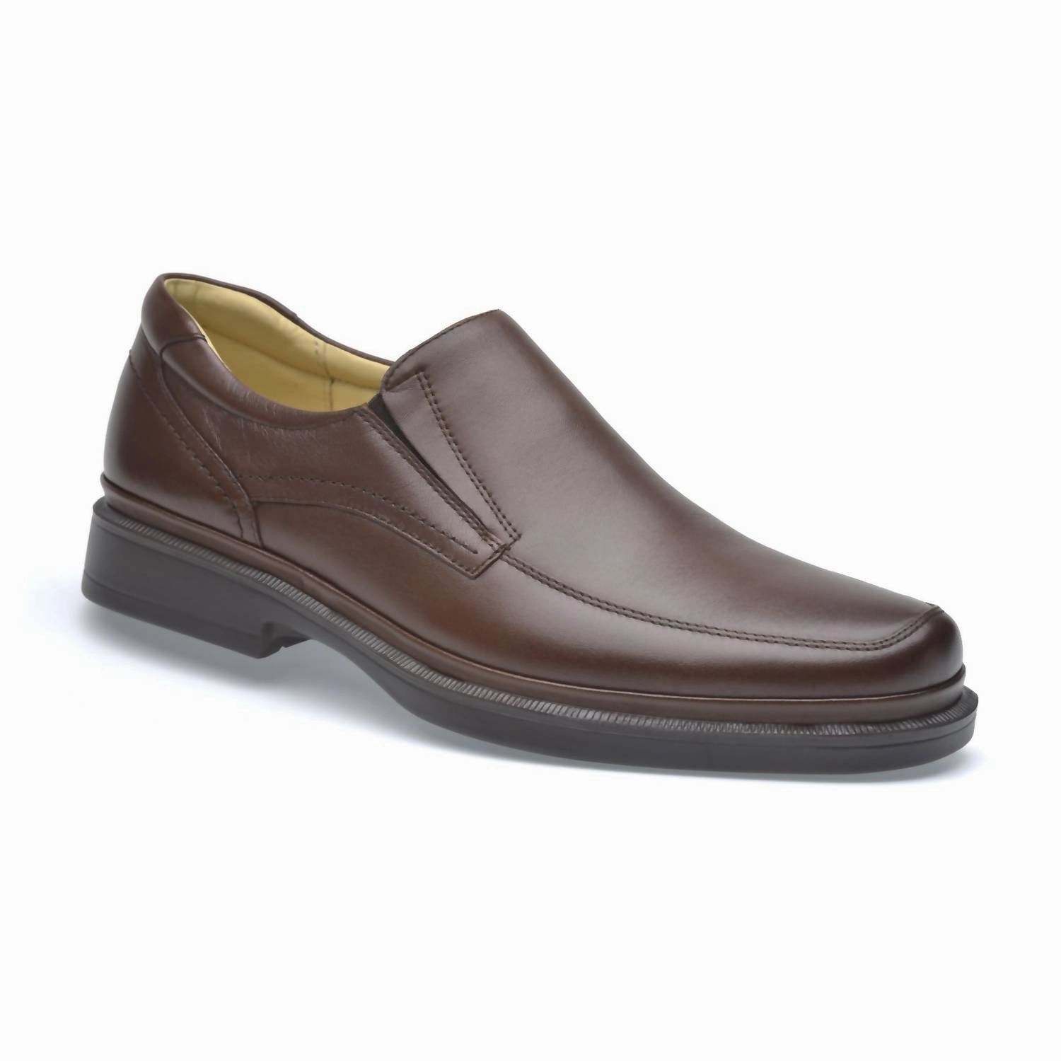 Supportive sole Men's Lambskin Mocassin Traditional Max In Barista Brown