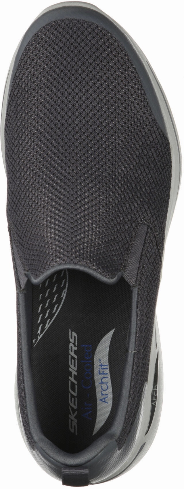 Skechers GOWalk Arch Fit Togpatch Slip On Mens Walking Shoes - Grey Trail Warrior Trail Adventure