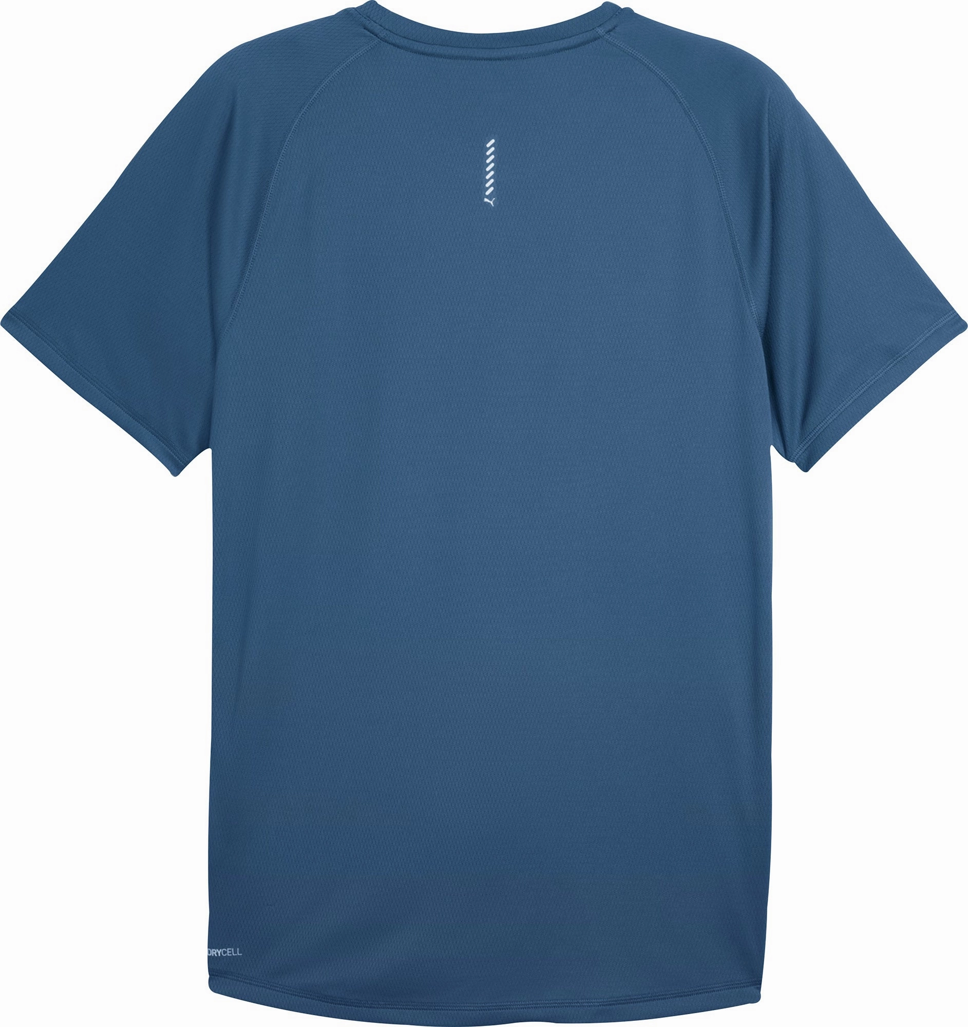 Sleek Design Fit Trendy Fashion Puma Velocity Short Sleeve Mens Running Top - Blue