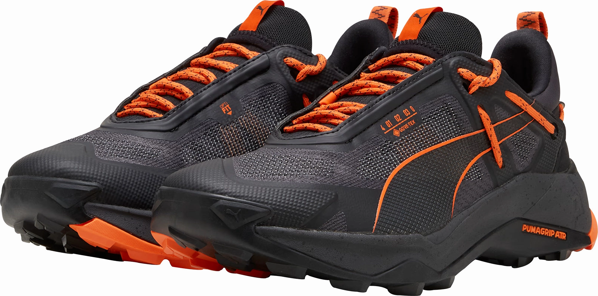 Puma Explore Nitro GORE-TEX Mens Walking Shoes - Black Trail Experience Scratch Resistant