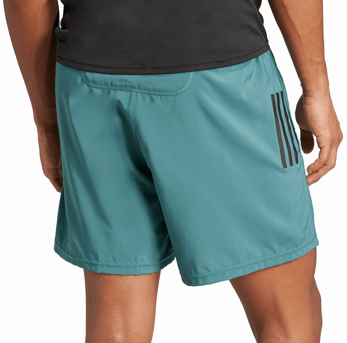 adidas Own The Run 5 Inch Mens Running Shorts - Green Eco friendly materials Motion Ready