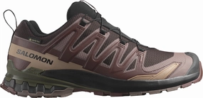 Salomon XA Pro 3D V9 GORE-TEX Mens Trail Running Shoes - Brown Micro Grip