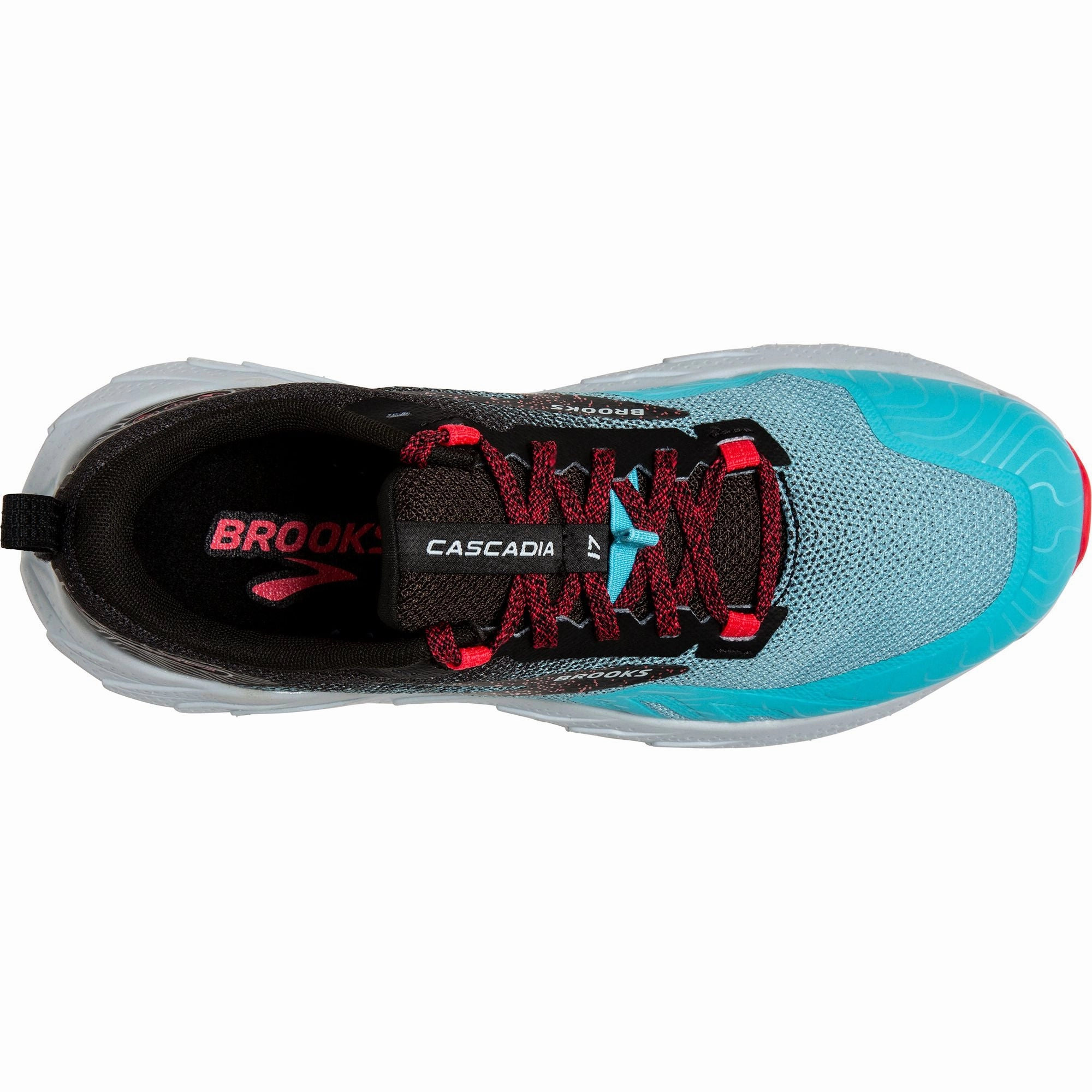 Hydraulic Damping globally - sourced Brooks Cascadia 17 Womens Trail Running Shoes - Blue