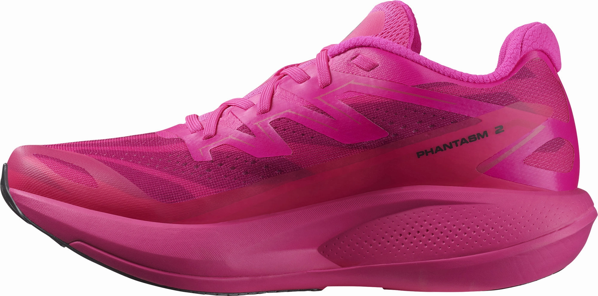Salomon Phantasm 2 Womens Running Shoes - Pink High Top Stability Lean Ride