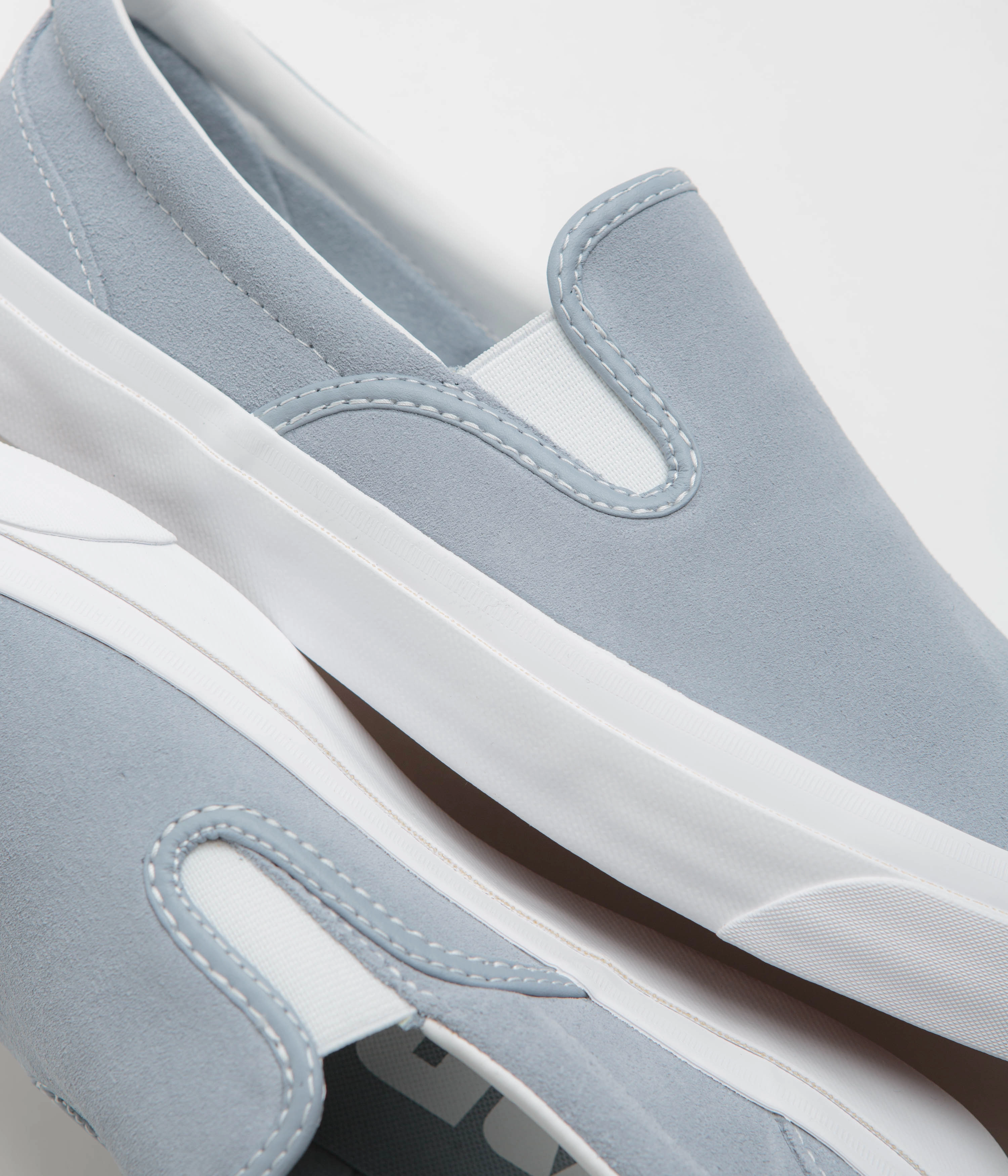 Converse One Star CC Slip Pro Shoes - Wet Stone / White / White Breathable Style