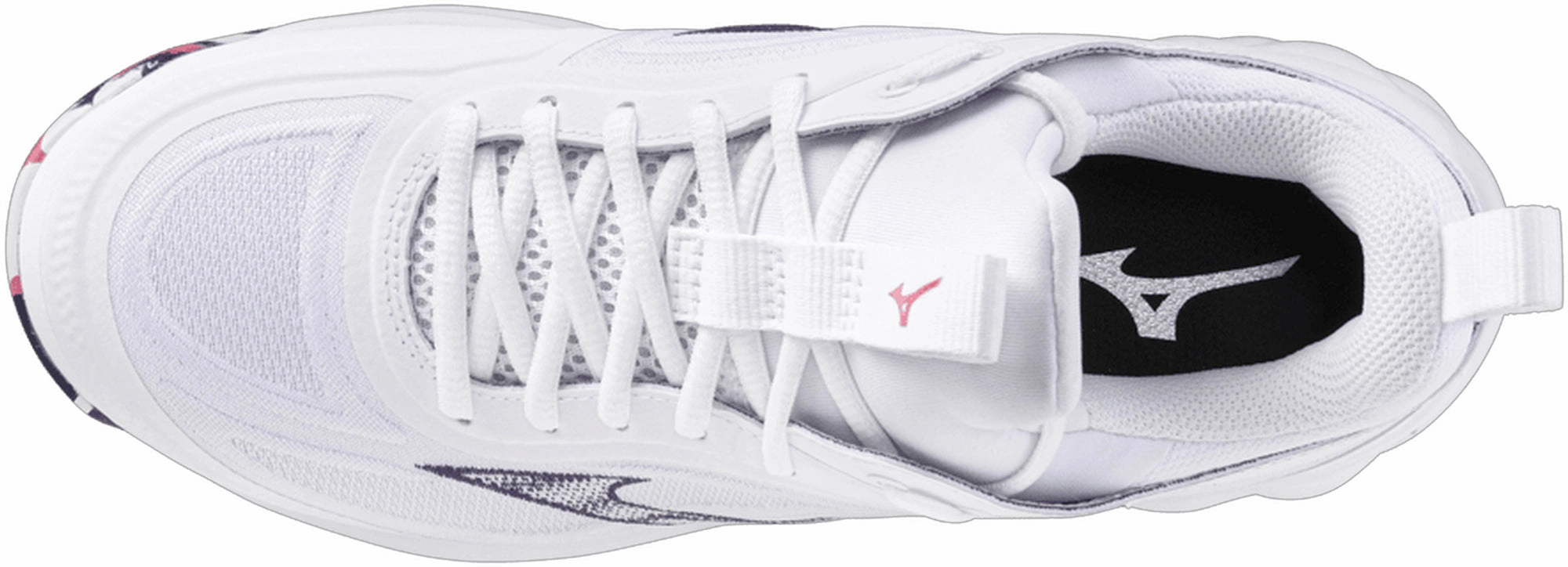 All Fit Mizuno Wave Luminous 3 Womens Court Shoes - White